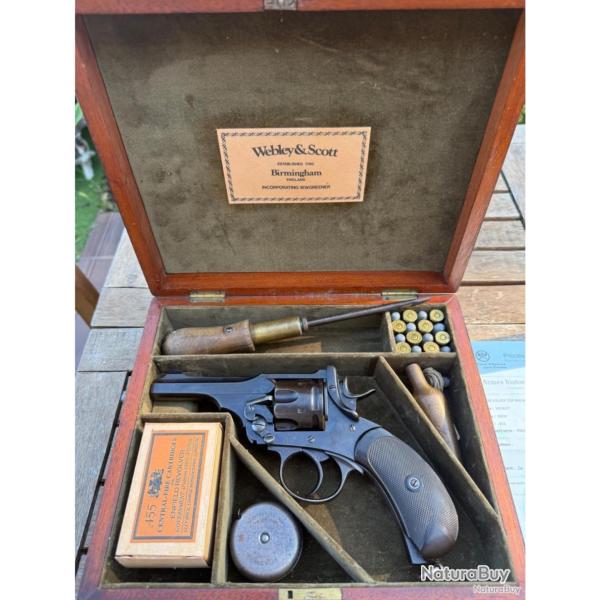 COFFRET D'�POQUE WEBLEY MKIV (mark 4)
