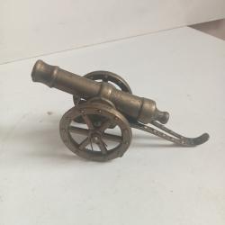 canon en bronze ou laiton longueur 12 cm