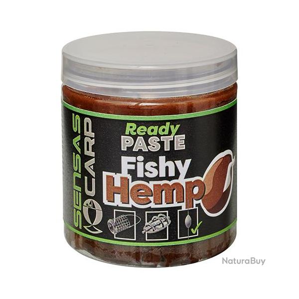 P�te d'Enrobage Sensas Ready Paste Fishy Hemp 250g