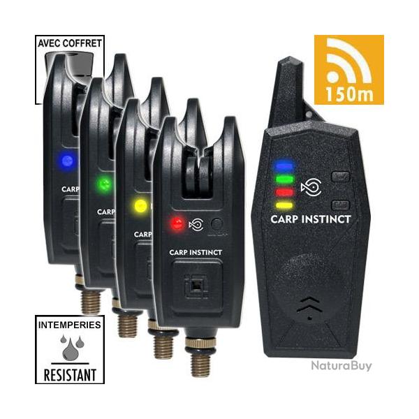 Coffret SRT Centrale 4 D�tecteurs Carp Instinct