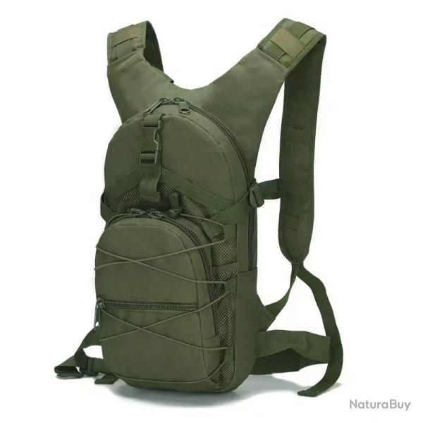 Sac � Dos MOLLE 15L Vert Randonn�e V�lo Escalade L�ger et R�sistant