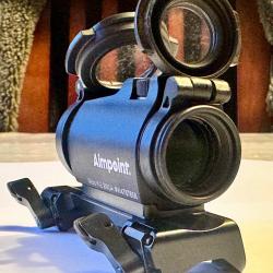 Aimpoint micro H2 2 moa état neuf avec montage rols chapuis