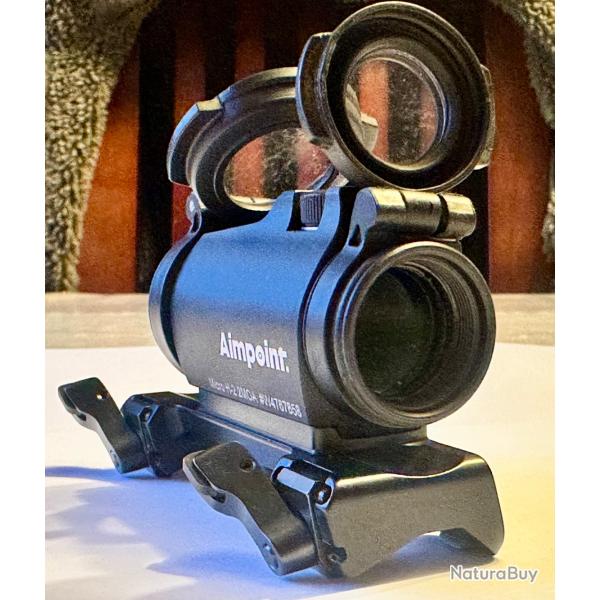 Aimpoint micro H2 2 moa �tat neuf avec montage rols chapuis