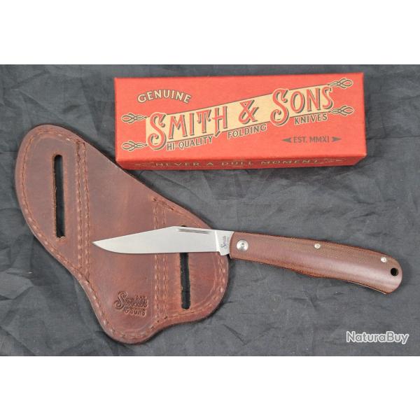 Couteau pliant SMITH & SONS Legacy Trapper - NEUF
