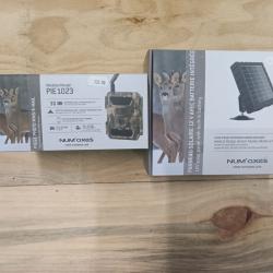 Pack num'axes panneau solaire+ piège photographique PIE 1023