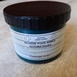 Graisse pour arme automatique ou fusil chasse. TOP QUALITE. R&eacute;glementaire arm&eacute;e Suisse