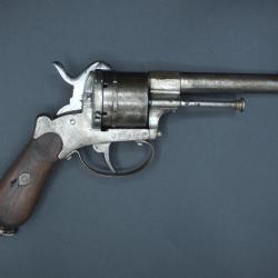 Revolver Lefaucheux fabrication belge cal.12mm à broches