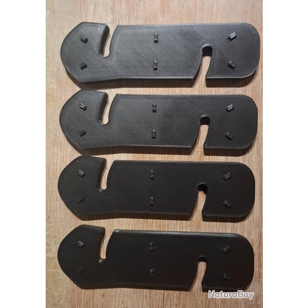 Lot de 4 Intercalaires (spacer) pour chssis MDT Oryx/XRS