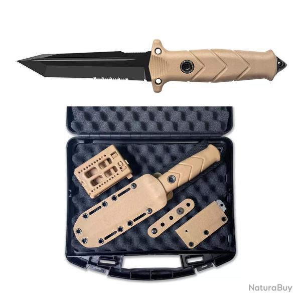 Poignard de survie Le Vengeur tan