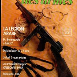 gazette des armes 221 , armement l&eacute;gion arabe, couteaux pistolets, kettenkrad,pistolet jalabert