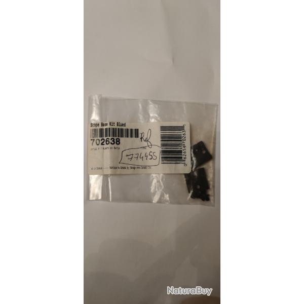 Embases Weaver pour carabines Savage Mark II