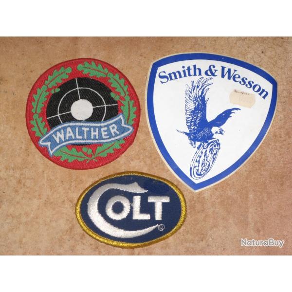 Insignes / badges / patches de grandes marques de fabricants d'armes.