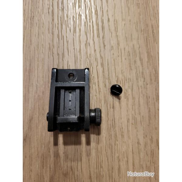 hausse pour carabine ERMA EM1 avec sa vis TBE