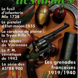 gazette des armes 237 grenades françaises 1919-1940, série astra 900 , fusil d'infanterie 1728,
