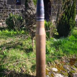 replique de douille de 8,8cm kwk 43 en r&eacute;sine