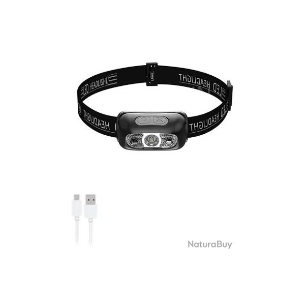Lampe frontale rechargeable LED LIVRAISON GRATUITE
