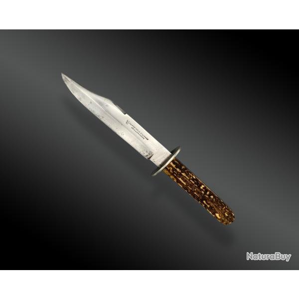 COUTEAU BOWIE PAR J.A. HENCKELS. Allemagne, fin du XIXme sicle