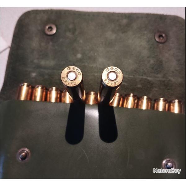 Balles GECO 9.3x62 255 grain 16,5 gr