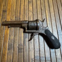 REVOLVER À BROCHE 7 mm MODELE LUXE GRAVÉ