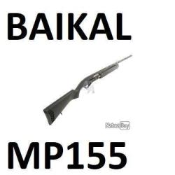 nomenclature fusil BAIKAL MP155 en Francais MP 155 (envoi par mail) - VENDU PAR JEPERCUTE (m2619)