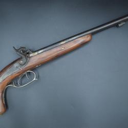 Pistolet &agrave; percussion juxtapos&eacute; cal. 410 type braconnier