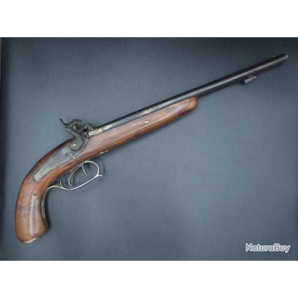 Pistolet � percussion juxtapos� cal. 410 type braconnier
