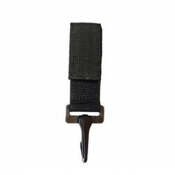 Porte-mousqueton - Noir