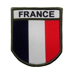 Ecussons brod&eacute; France r&eacute;glementaire haute visibilit&eacute;