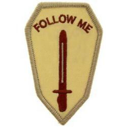 Patch US "Army Infantry School" Beige