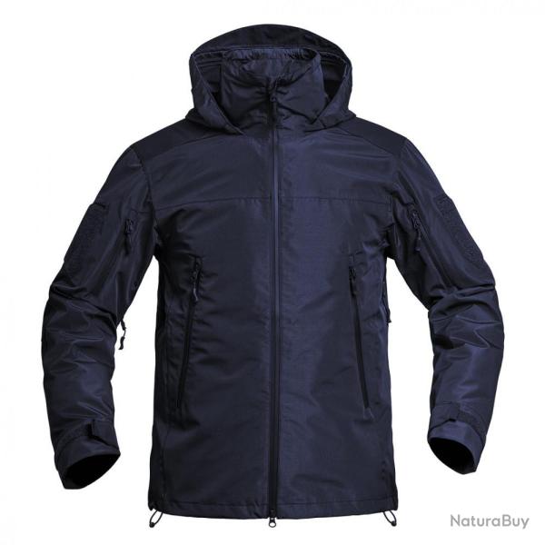 Parka Hardshell Fighter impermable Bleu Marine