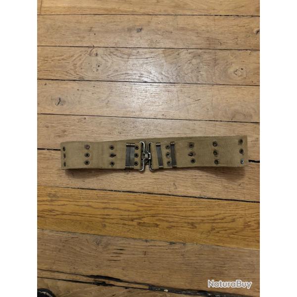 Korean War US Large Pistol Belt