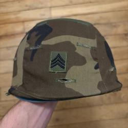 PASGT helmet cover sergeant 80s