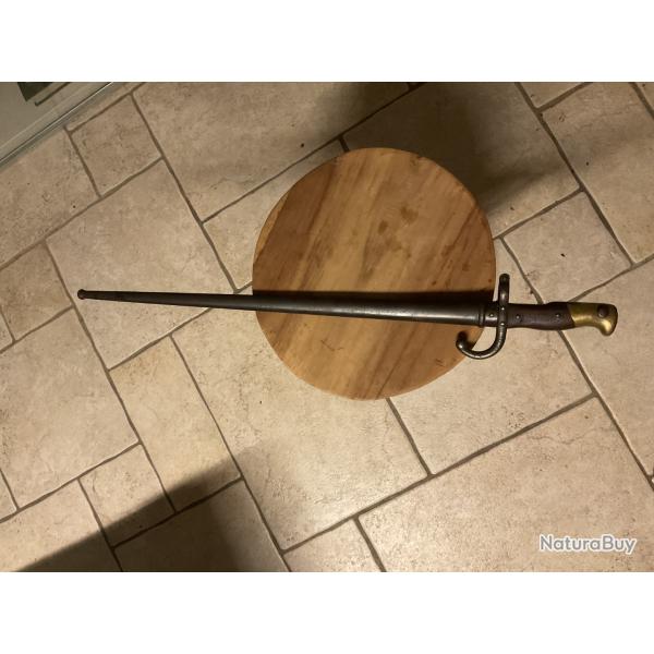 Baonnette GRAS L. DENY  Paris 1878 Marine