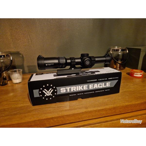 Vortex Strike Eagle 1-8 x 24 AR-BDC3 avec montage Vortex