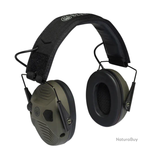 Casque anti-bruit �lectronique kaki BERETTA