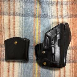 Holster Glock 19/17 + porte chargeur