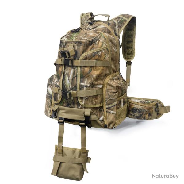 Sac � Dos Tactique Chasse �tanche 35L Camping Sport Fusil Arc Pistolet Polyester