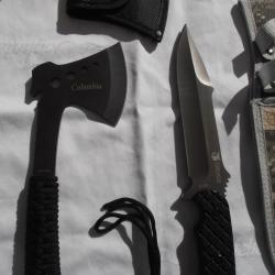 Set Columbia Couteau + petite Hachette neuf