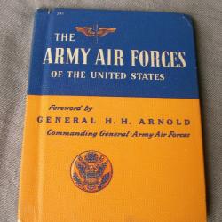 WW2 US LIVRET MILITAIRE AMÉRICAIN DE L'ARMÉE DE L'AIR DATÉ DE 1943 " THE ARMY AIR FORCED "  NOMINATI