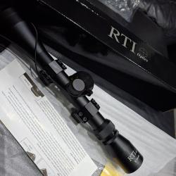 Lunette RTI 3-9 x 40 NEUVE avec colliers