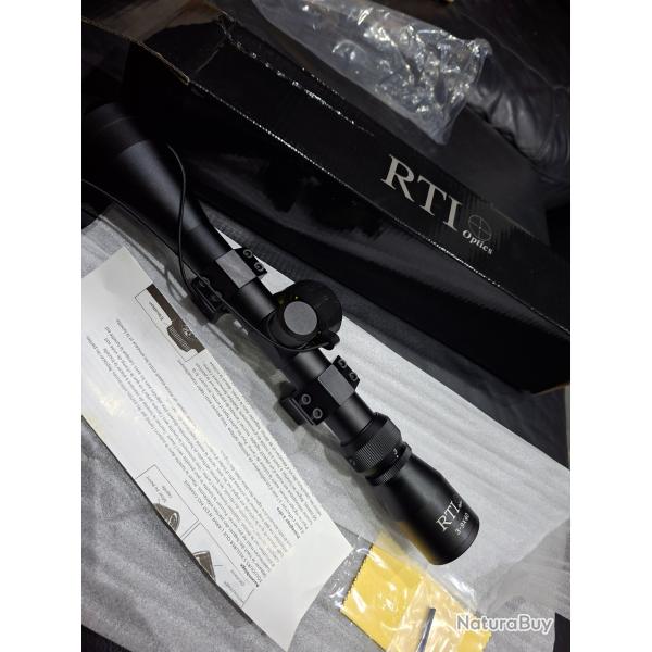 Lunette RTI 3-9 x 40 NEUVE avec colliers