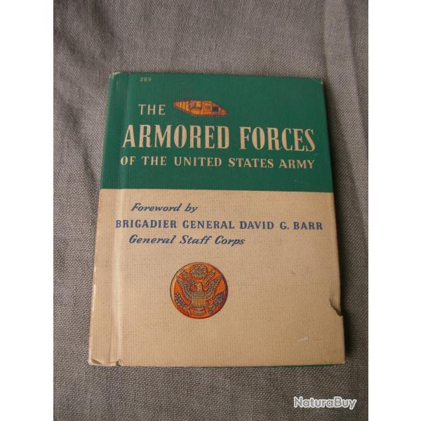 WW2 US LIVRET MILITAIRE AM�RICAIN LES FORCES BLIND�ES DAT� 43 " THE ARMORED FORCES " 39-45