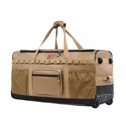 Sac &agrave; Dos Montagne Grande Capacit&eacute; Roulettes Camping Voyage Tugboat Bag Pliante 80 L