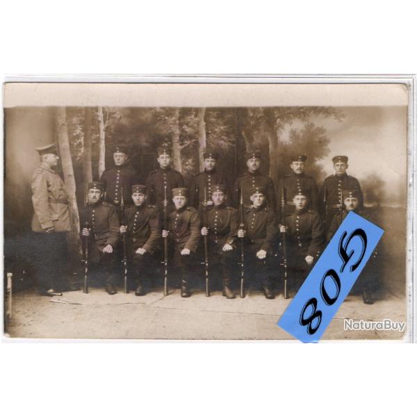 CPA -Photo Militaire - Un Groupe Soldats Allemand  - N4414