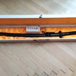 Livraison pour Noël Katana Soshu  Kitae véritable sabre forgé à la main lame damas 512 couches