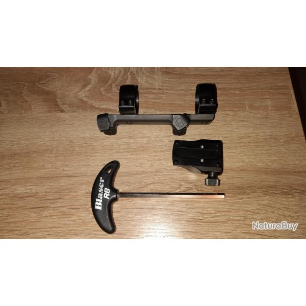 Montage HMS pour Blaser+montage  Docter +cl� Blaser R8