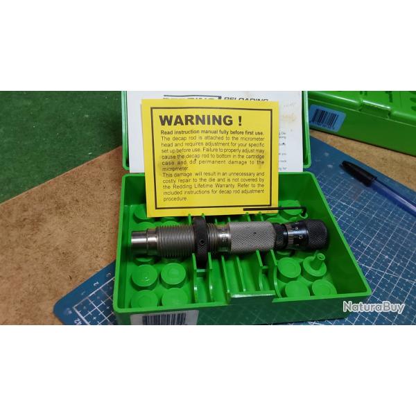 Jeux d'outils  7mm-08 REmington REDDING Comptition neck sizing die 56139