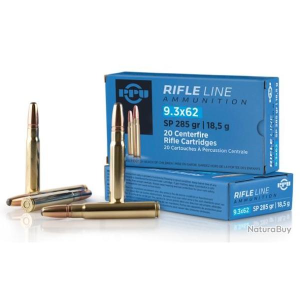 SOFT POINT - PARTIZAN 9.3x62, 18.5 g