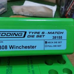 Outils REDDING 308 winchester type s Match 38155 neck die set
