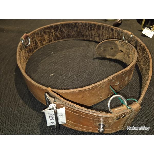 II- Ceinturon officier france ww2.